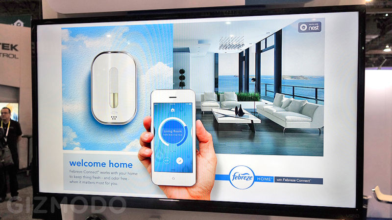 A Smart Home Connected Febreeze Dispenser Makes Me Appreciate My Dumb Home