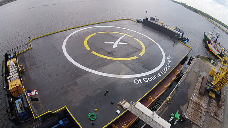 SpaceX Wants to Land a Rocket on an Ocean Barge, Yet Again