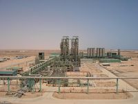 Een beeld van het Ras Lanufoliecomplex in Libië.