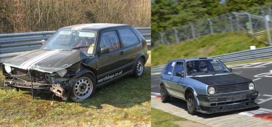 Golf II Pinderwagen