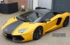 Afrojacks Aventador is now black & yellow