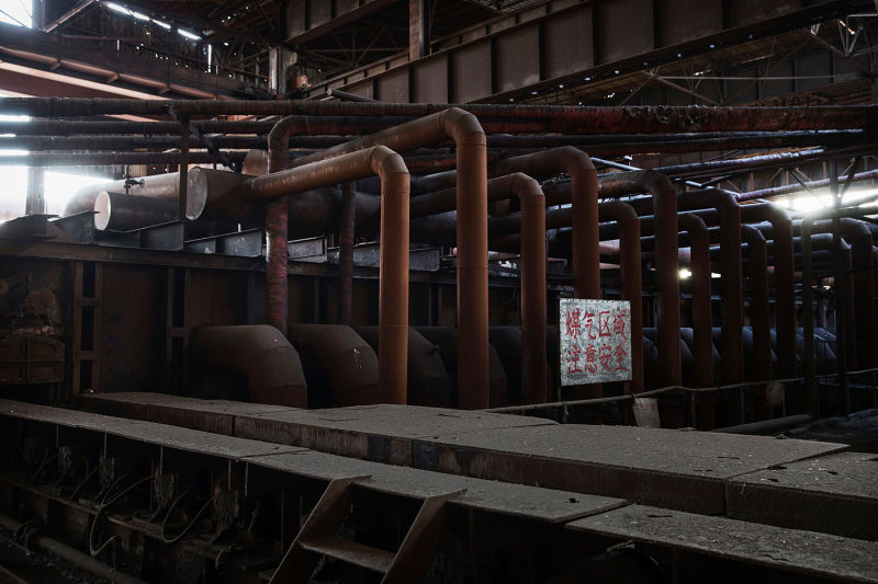 Haunting Photos From an Abandoned Steel Mill in China
