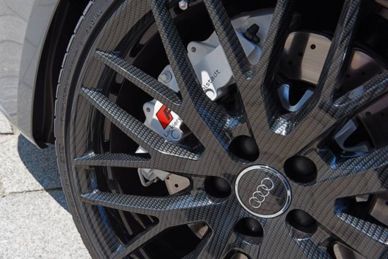 Carbon velgen op een RS3