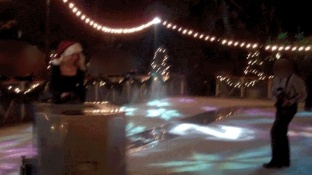 Exclusive Video: Marissa Mayer Riding a Zamboni 