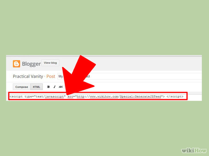 Image titled Add the wikiHow of the Day to Your Website or Blog Step 1