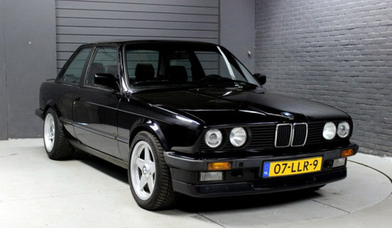 E30 met M5 blok
