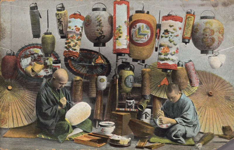 These 100-Year-Old Postcards From Japan Are Like Perfect Frames From a Lost Miyazaki Anime