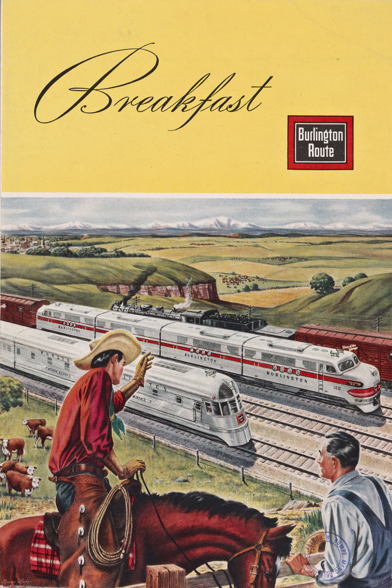 14 Gorgeous Menus From the Golden Age of Dining Cars