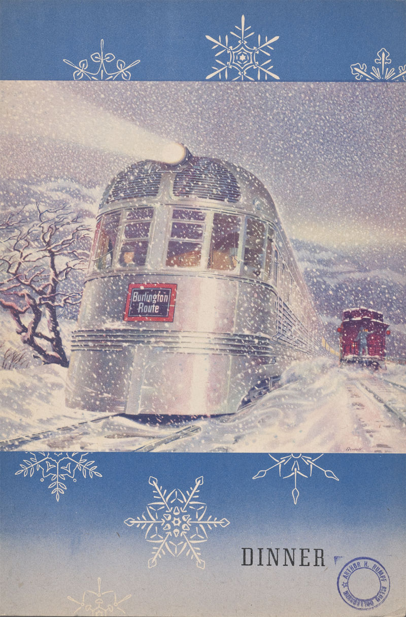 14 Gorgeous Menus From the Golden Age of Dining Cars
