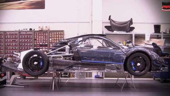 Neem een kijkje in de nieuwe Pagani-hemel