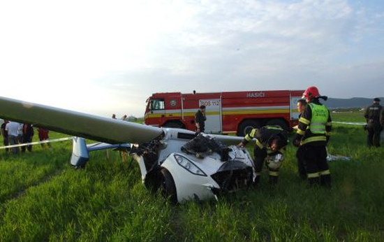 Aeromobil crash