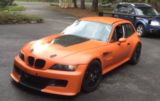 Z3 M Coupé in het oranje