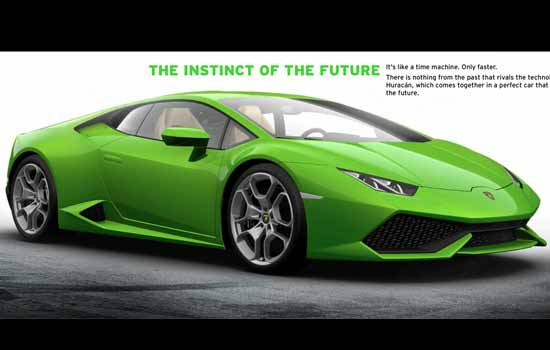 Lamborghini Huracán configurator