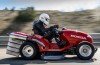 Video: souped-up lawn mower pulls over 185 km/h