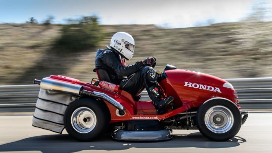 Honda Mean Mower Guinness World Record