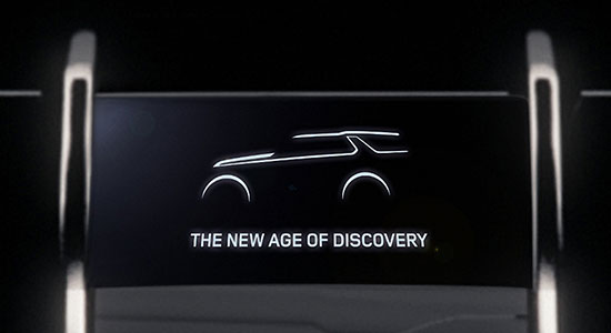 Land Rover Discovery Vision Concept teaser