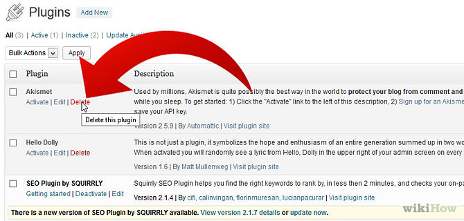 Image titled Accelerate the Speed of WordPress Step 4