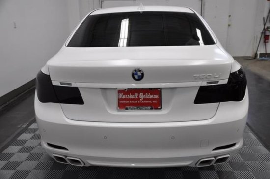 BMW 760Li achterkant