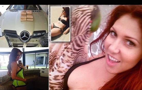 Chick met 6 kg coke gepakt in Mercedes SLK