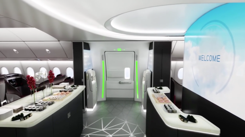 Boeing Wants to Turn the Interiors of Its Planes Into Giant Screens