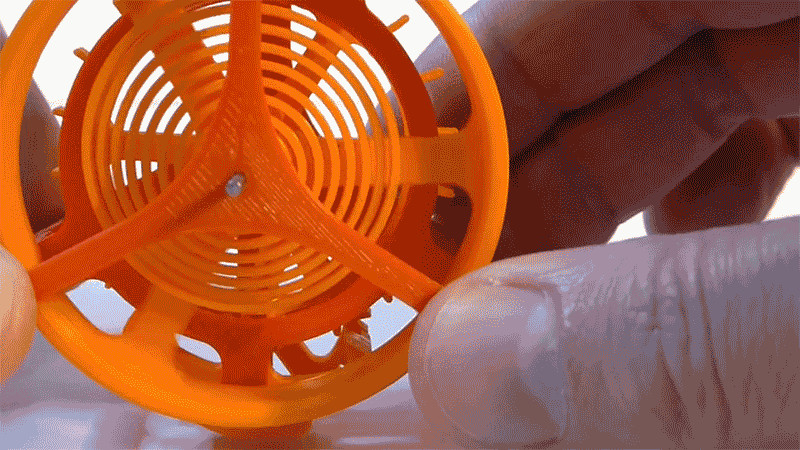 The First 3D-Printed Mechanical Watch Is an Intricate Plastic Masterpiece