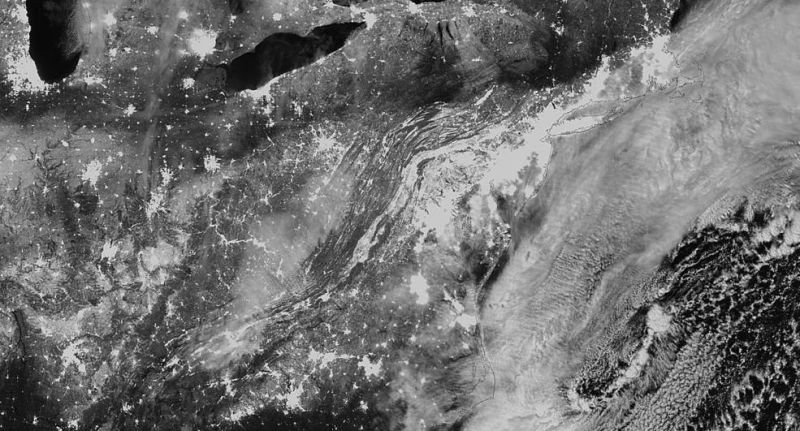 Look How Much Snow Fell on the Northeast This Weekend