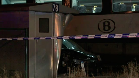 Belg rijdt spoor op