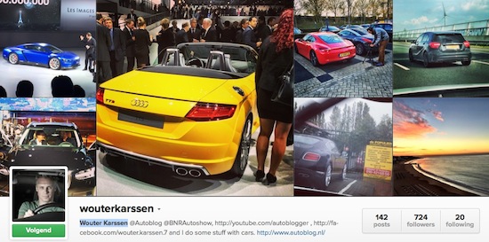 Wouter Karssen op Instagram