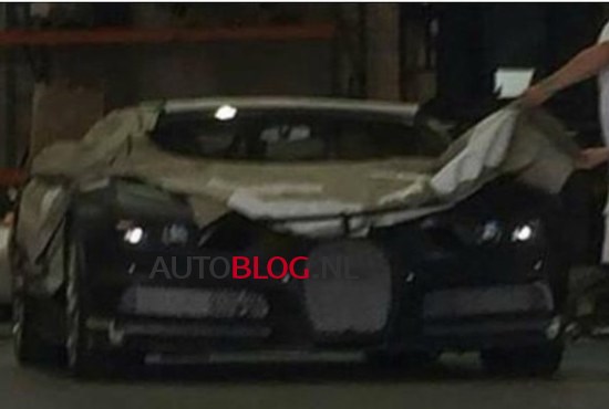 Bugatti Chiron sneak peek
