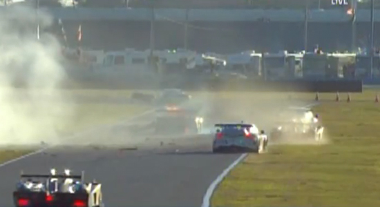 crash Daytona 24