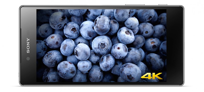 Sony Xperia Z5 Premium, официальный портрет