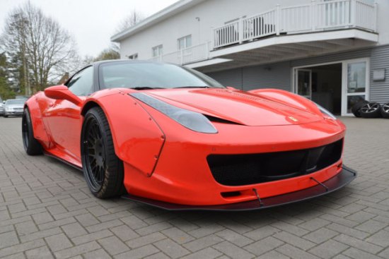 Occasion: Ferrari 458 Liberty Walk met Audi-vering
