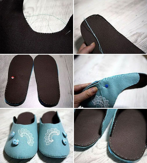 Image titled How to make felted indoor slippers 4