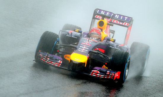 Sebastian Vettel in Japan