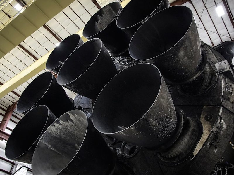SpaceX's Returned Rocket Still Fires, Mostly