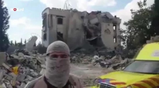 Nederlandse ambulance in Syrie