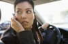 Calling a woman without a driver’s license, drive police car to