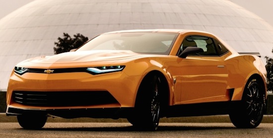 Camaro Bumblebee uit Transformers