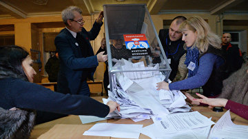 Подчет голосов на выборах в ДНР, 2 ноября 2014