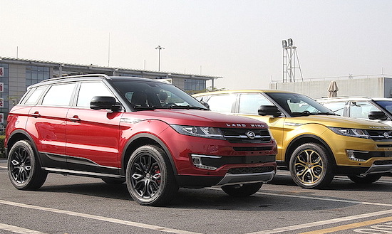 Land Wind maakt een schaamteloze kopie van de Evoque