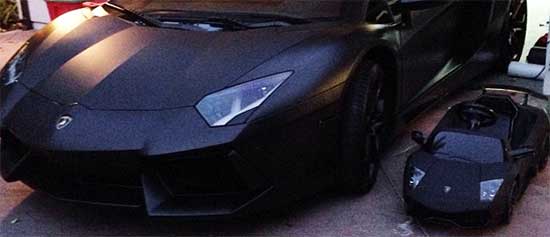 North West Lamborghini Aventador