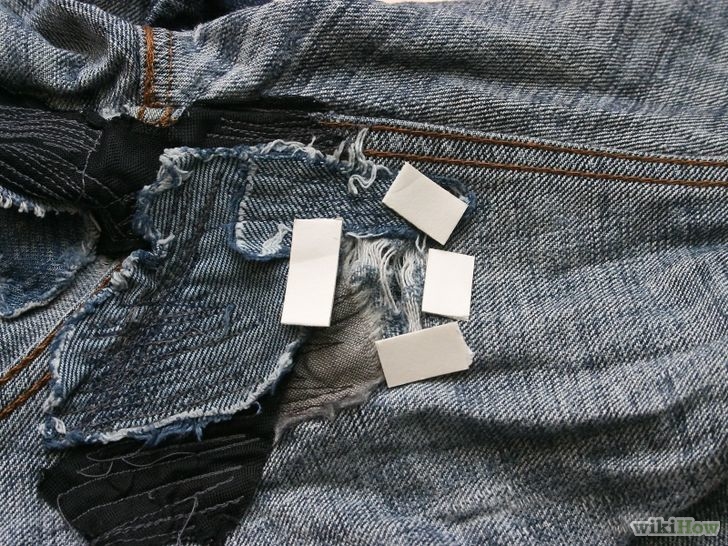 Image titled Apply a Cut Out Fabric Patch to Jeans Step 6