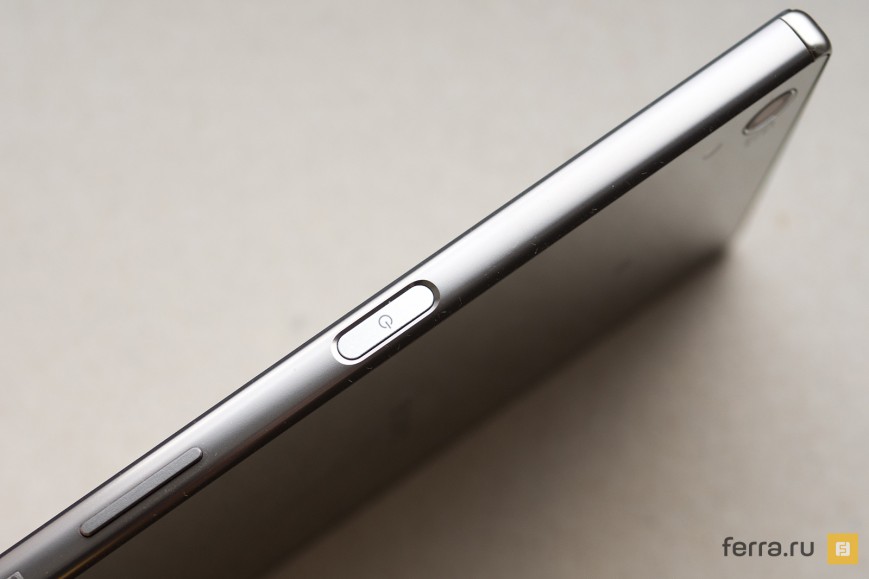 Кнопка питания и сканер отпечатков пальцев Sony Xperia Z5 Premium