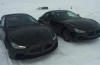 Alfa Romeo Giulia with and without disguise spotted