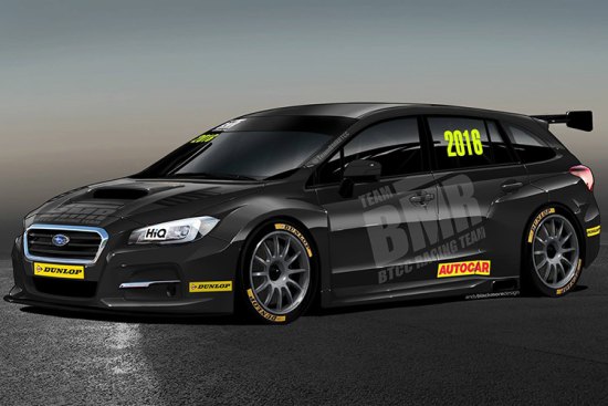 Met deze racer neemt Subaru deel aan het BTCC