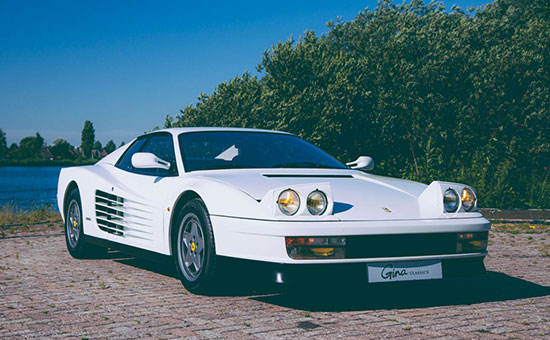 Ferrari Testarossa 1988 rijtest en video