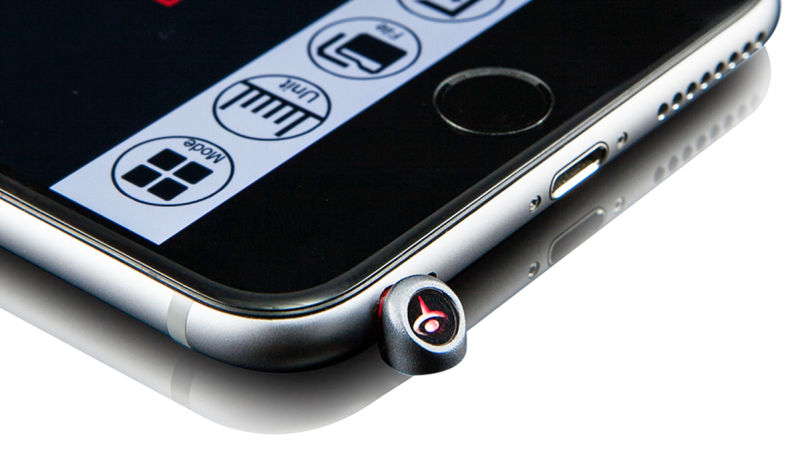 Turn Your iPhone Into a Laser Measure With This Tiny Headphone Jack Accessory