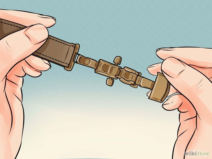 Image titled Adjust a Deployment Clasp Step 1