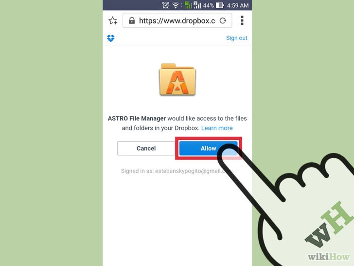 Image titled Access Files on Android and from the Cloud with Astro File Manager Step 9