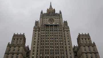 Министерство иностранных дел РФ в Москве. Архивное фото.
